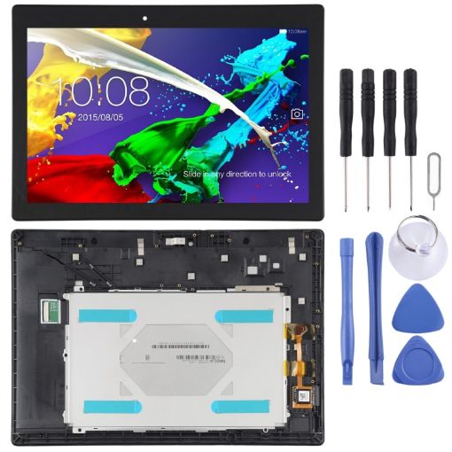 Lenovo Tab 2 A10-70 LCD Screen Digitizer Assembly (Black) - 1