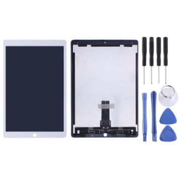 iPad Pro 12.9 A1670 A1671 LCD Screen with Digitizer (White) - 1
