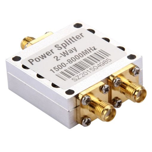 2-Way Power Splitter 1500-8000MHz SMA Female Adapter - 1