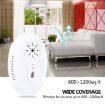 DC-9007 US Plug Black Ultrasonic Mosquito & Insect Repellent - 6