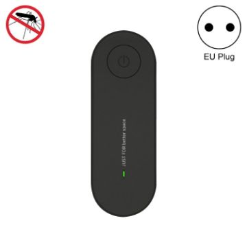 EU Plug Ultrasonic Mosquito Repellent & Killer - Black - 1