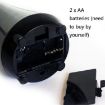 Black Outdoor Multi-Function Fan Leaf Fly & Mosquito Repellent - 6