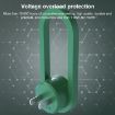 Ultrasonic Mosquito Repellent Night Light US Plug (Green) - 5