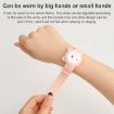 Yellow WT-M4 ABS+Silica Gel Mosquito Repellent Wristband for Kids - 4