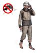 Anti-Mosquito Suit Mesh Summer Camping Fishing Outfit (S/M) 4-Piece - 2