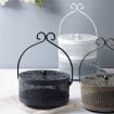 Portable Fireproof Mosquito Coil Box with Lid - Bronze - 2