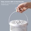 Portable Fireproof Mosquito Coil Box with Lid - Bronze - 4