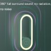 Ultrasonic Night Light Mosquito & Mite Repellent, US Plug (Green) - 8