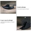 Black Snail Shape Fireproof Mosquito Coil Tray & Rack - 4