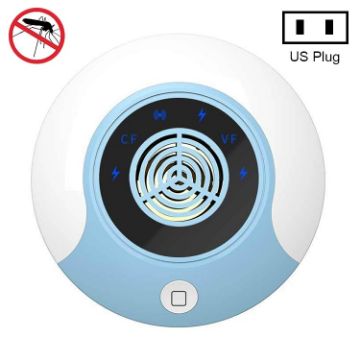 High-Power SYK-1813 Ultrasonic Mosquito Repellent (US Plug, Blue) - 1