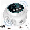 219 Ultrasonic Frequency Conversion Indoor Mouse Repeller (White) - 1