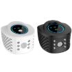 QSQ218 High-power Ultrasonic LED Mouse Repellent - US Plug, Black - 2