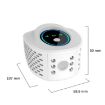 QSQ218 High-power Ultrasonic LED Mouse Repellent - US Plug, Black - 3