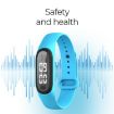 Q2 Ultrasonic Mosquito Repellent Bracelet, 3 Modes & Display (Black) - 3