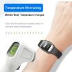 M20 White Outdoor Mosquito Repellent Wristband with Temp & Clock - 7