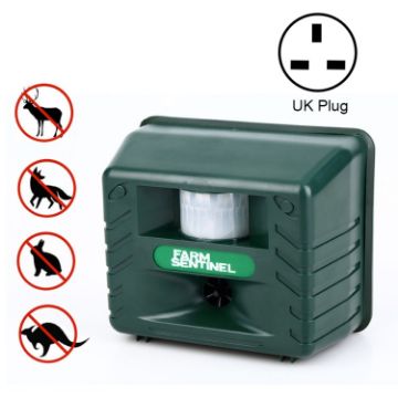 SK131 Ultrasonic Rat Repeller: High-Power Electronic Pest Killer UK Plug - 1