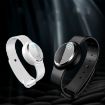 Portable Ultrasonic Mosquito Repellent Bracelet - White Purple - 2