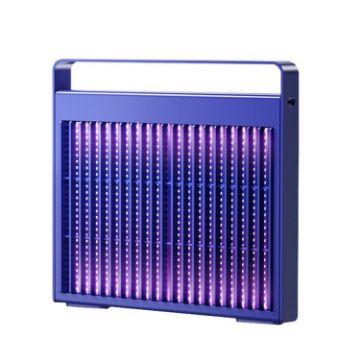 Blue Plug-in UV Light Mosquito Repellent Lamp for Household Use - 1