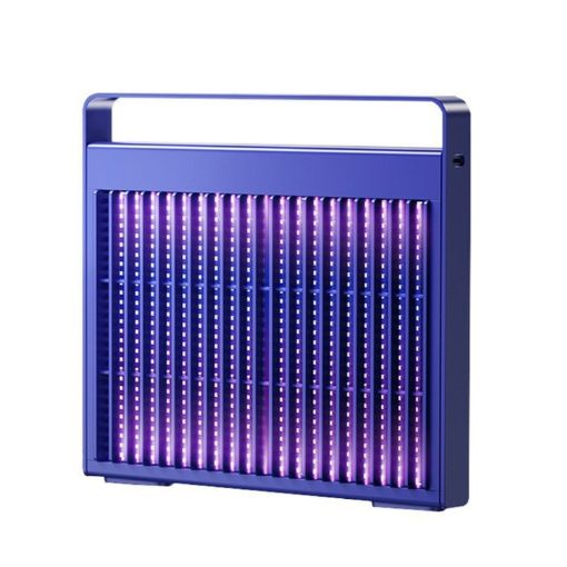 Blue Plug-in UV Light Mosquito Repellent Lamp for Household Use - 1