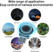 USB Ultrasonic Car Mouse & Mosquito Repellent with Light (Black) - 6