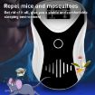 Ultrasonic Mouse & Insect Repeller, Energy-Saving, US Plug (Black White) - 7