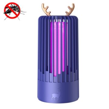 USB Interior Photocatalyst Mosquito Killer Lamp (Gemstone Blue) - 1