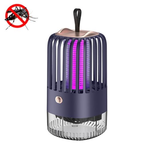 BG-005 USB Mute Mosquito Repellent, Cage Shock, Charging Model (Blue) - 1