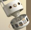 ZH278 Photocatalyst Electric Shock Mosquito Killer Lamp - Cream - 7