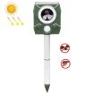 Ultrasonic Electronic Rodent & Animal Repeller - Outdoor (Green) - 1