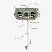 Solar Ultrasonic Mouse & Animal Repeller Outdoor Device - 3