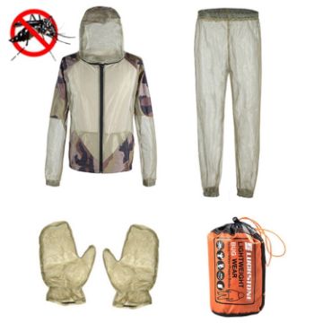 Camping Adventure Anti-Mosquito Suit, Breathable Mesh 3-Piece Set - 1