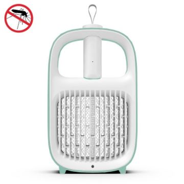 Green SB-6082 Induction Mosquito Killer and Repellent Lamp - 1