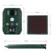 Solar Powered Ultrasonic Outdoor Animal and Mouse Repeller - 3