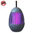 L01 Electric Shock Mosquito & Fly Killer Lamp - Gray - 1
