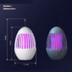 L01 Electric Shock Mosquito & Fly Killer Lamp - Gray - 2