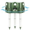 SJZ026 Ultrasonic Solar Outdoor 360 Animal Repellent - 2