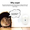 Ultrasonic Adjustable Electronics Insecticide, White (US Plug) - 4