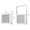 Foldable White XQN-828 Electric Shock Mosquito Killer Lamp - 2
