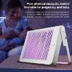 Foldable White XQN-828 Electric Shock Mosquito Killer Lamp - 7