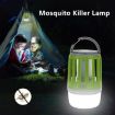 Solar Power Mosquito Killer Camping Lamp, Color: Green - 2