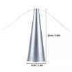 Silver Multifunctional Fan Blade Fly Catcher & Mosquito Repellent, 9x9x25cm - 3