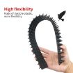 SK419 Black Anti-Bird Thorn Fence for Roof Eaves (10pcs) - 2