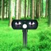 Solar Ultrasonic Motion-Activated Animal Repeller - 8