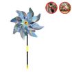 Silver Octagon Anti-bird Laser Windmill Reflector for Balcony Garden - 1