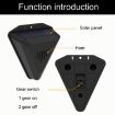 Solar Bird Repeller for Orchards and Fish Ponds - N911Q (Black) - 4