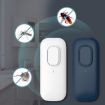 Ultrasonic Mosquito & Mouse Repellent Mite Remover US Plug White - 2