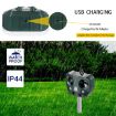 Solar Ultrasonic Animal Repeller: Mouse, Bird, Cat, Dog, Fox Repellent - 5
