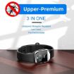M20 Pink Ultrasonic Mosquito Repellent Wristband with Clock & Temp Test - 3