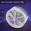 Solar Powered UV Light Mosquito Killer, Indoor Outdoor Bug Zapper - 9
