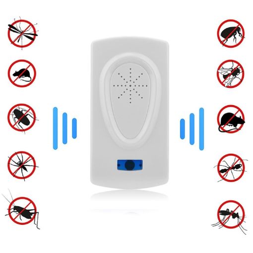 Ultrasound Pest Repeller, Insect & Rodent Control Device (EU Plug) - 1